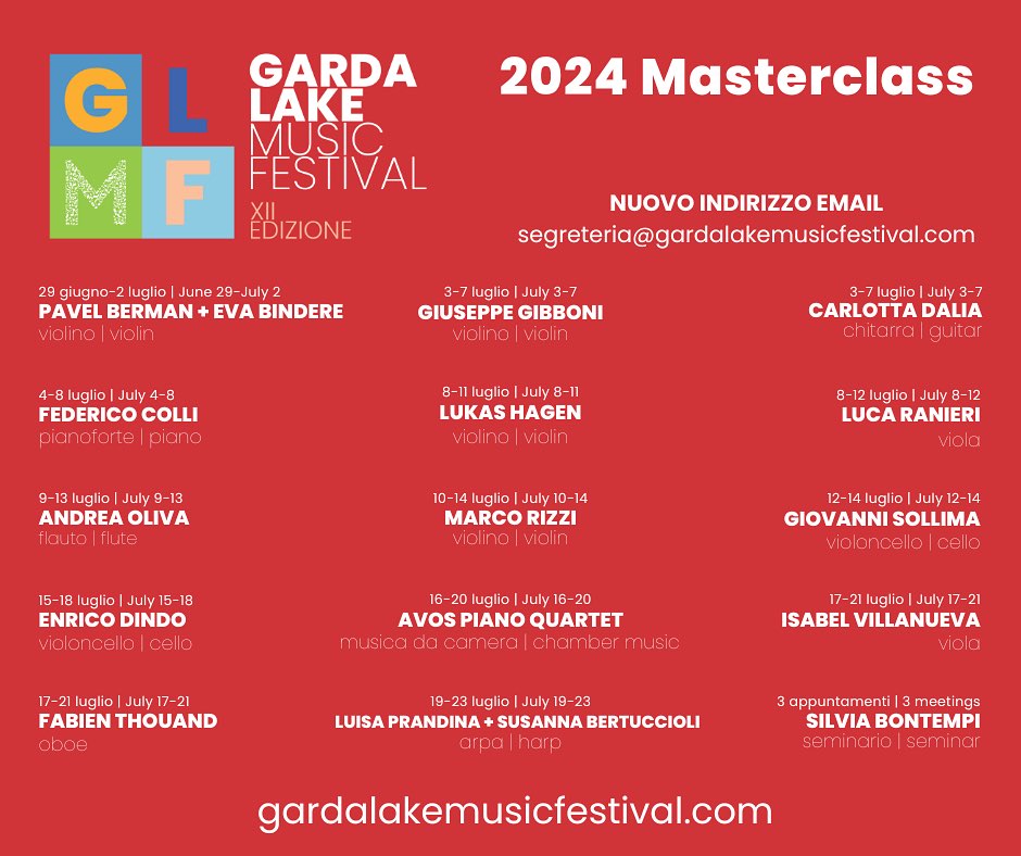 garda Lake Music Festival 2024